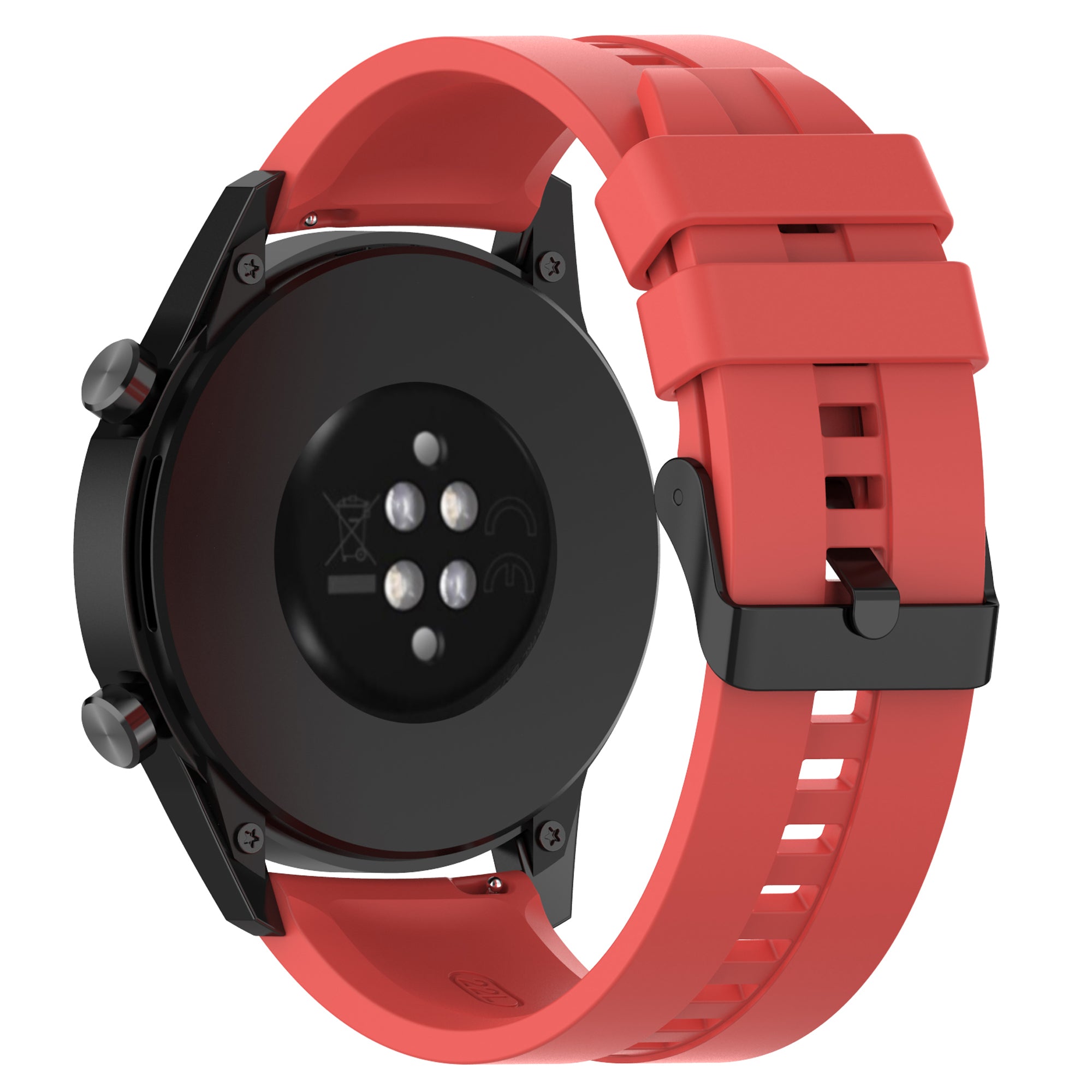 22mm Silicone Watch Strap Wristband with Steel Pin Buckle for Huawei Watch GT3 GT Runner 22mm Silicone Watch Strap Wristband with Steel Pin Buckle for Huawei Watch GT3 GT Runner